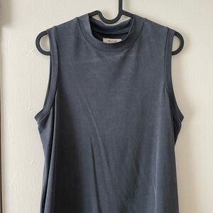 Madewell Charcoal Sleeveless Tee